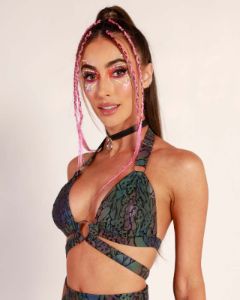 Kool Shrooms Rainbow Reflective O-Ring Top sold by iHeartRaves