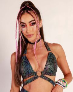 Kool Shrooms Rainbow Reflective O-Ring Top sold by iHeartRaves