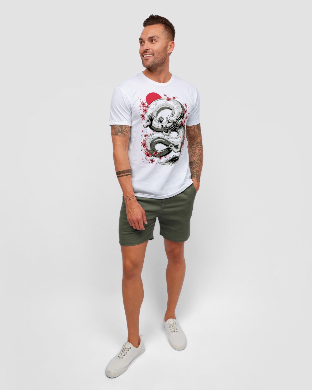 Blossom Dragon Tee sold by iHeartRaves product image thumbnail 3