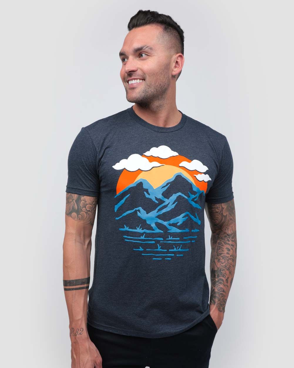 Mountainscape Tee sold by iHeartRaves product image thumbnail 2