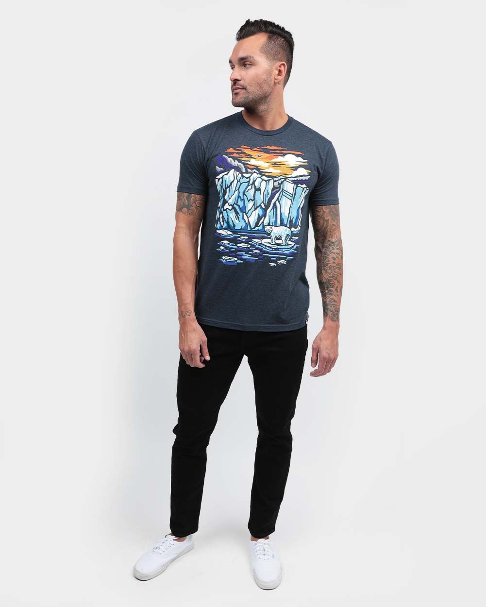 Polar Caps Tee sold by iHeartRaves product image thumbnail 3