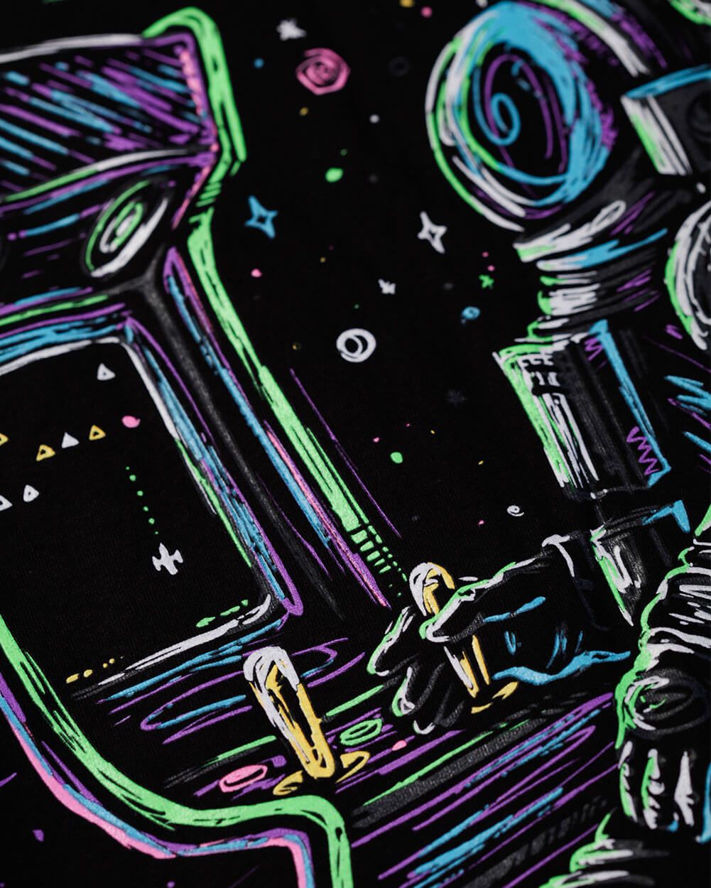 Astro Arcade Glow-in-the-Dark Tank sold by iHeartRaves product image thumbnail 5