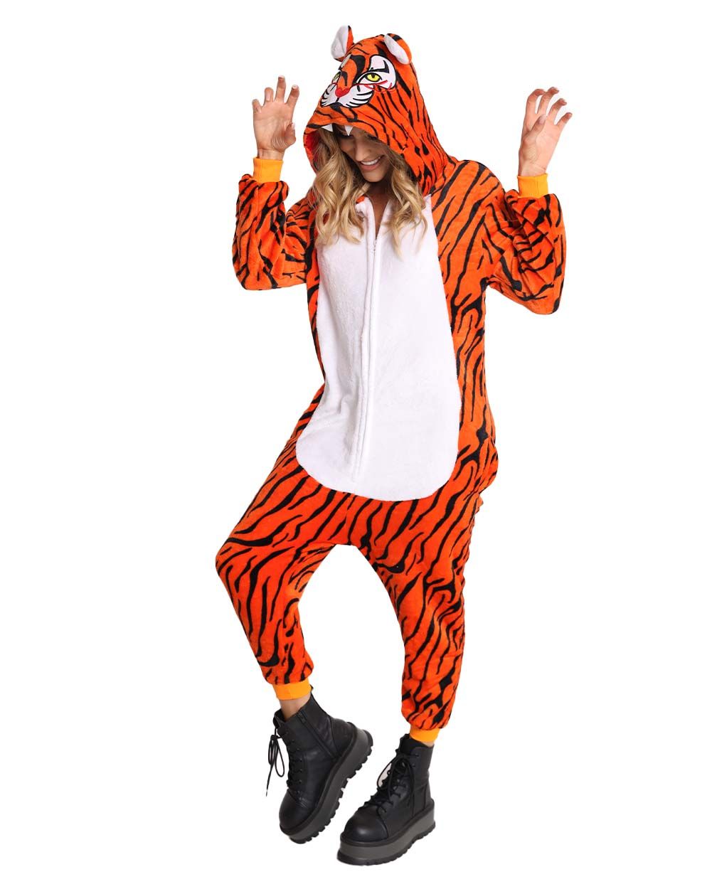Going Wild Tiger Onesie sold by iHeartRaves product image thumbnail 4