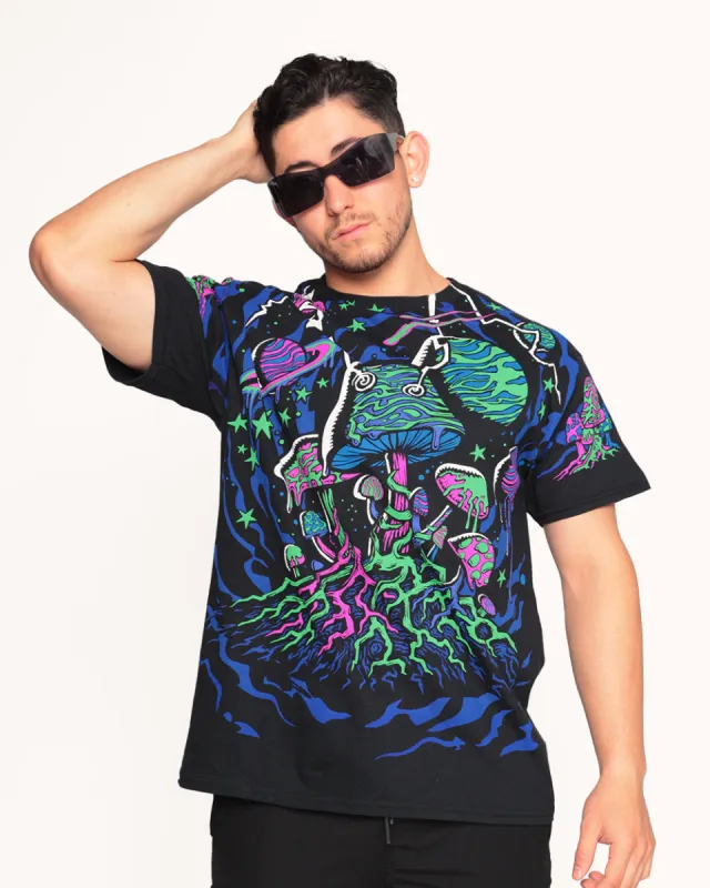 Mushroom Galaxy Tee made by iHeartRaves
