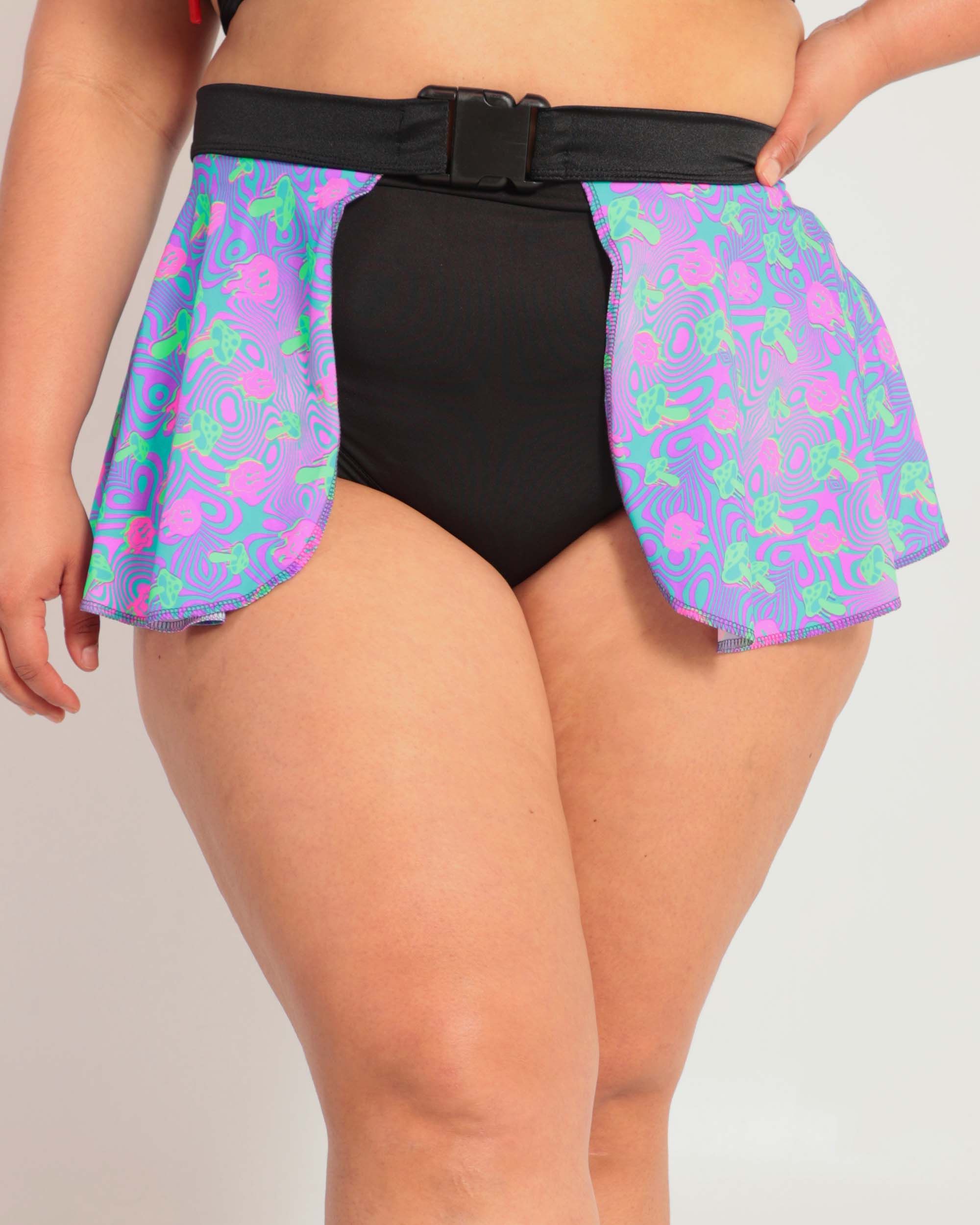 Rolita Couture x iHR Laced & Lit Speed Racer Skirt sold by iHeartRaves product image thumbnail 7