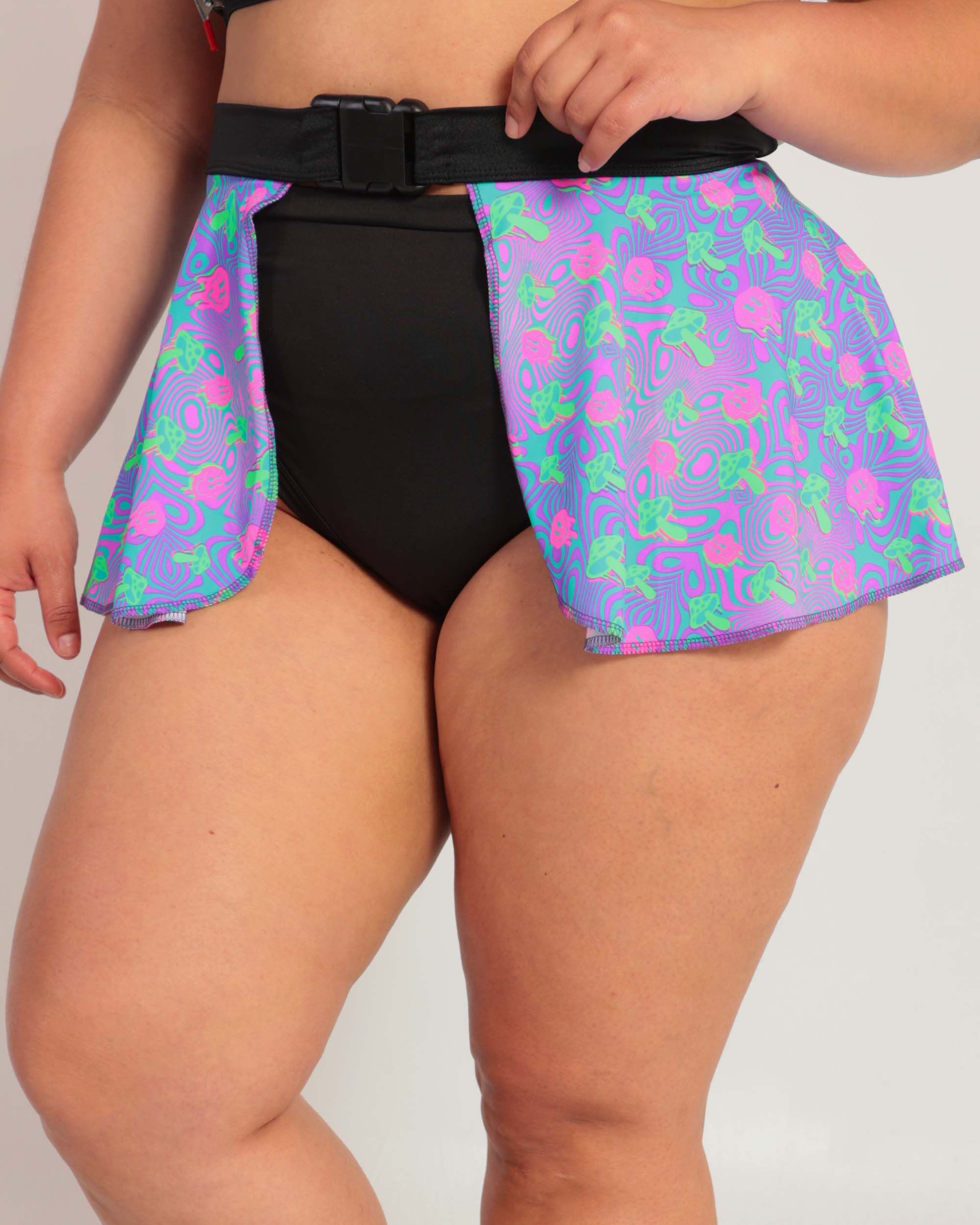 Rolita Couture x iHR Laced & Lit Speed Racer Skirt sold by iHeartRaves product image thumbnail 10