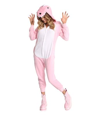 Charisma Pink Dragon Onesie sold by iHeartRaves