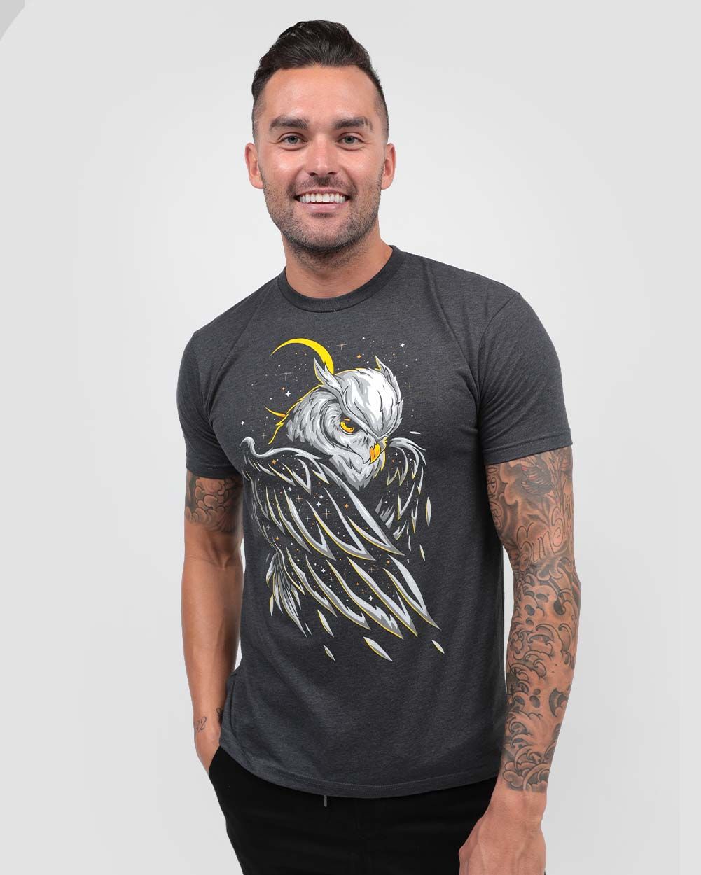 Cosmic Owl Tee sold by iHeartRaves product image thumbnail 2