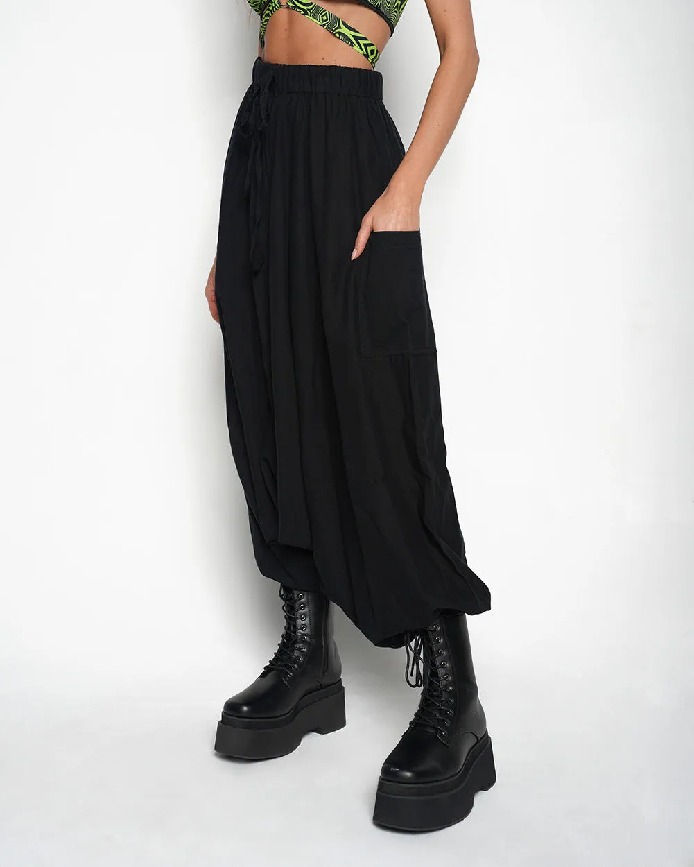 No Sleep Unisex Harem Pants sold by iHeartRaves product image thumbnail 3