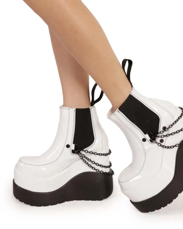 Demonia Step Into the Light Holo Platforms sold by iHeartRaves