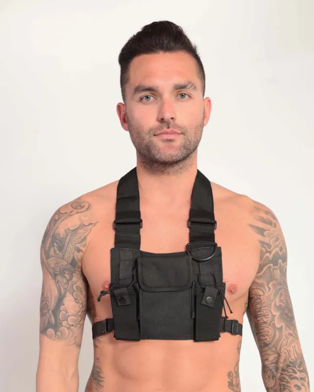 Devastation Harness Chest Pack sold by iHeartRaves