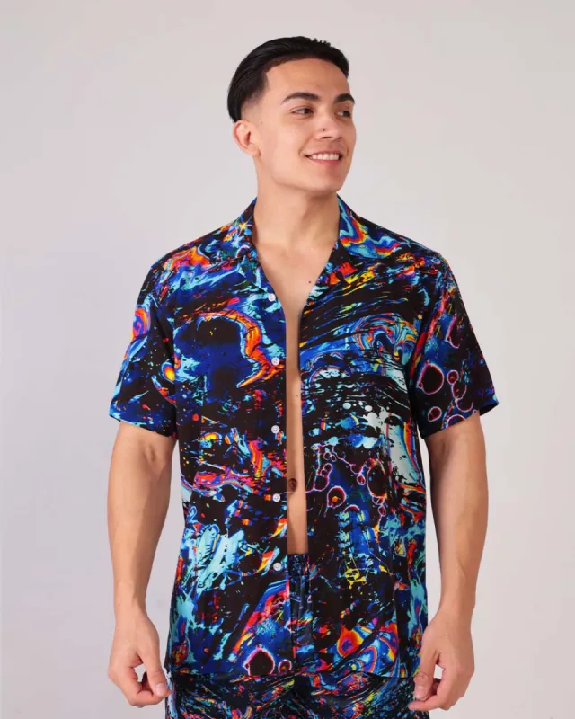 The Other Side Men's Camp Shirt sold by iHeartRaves