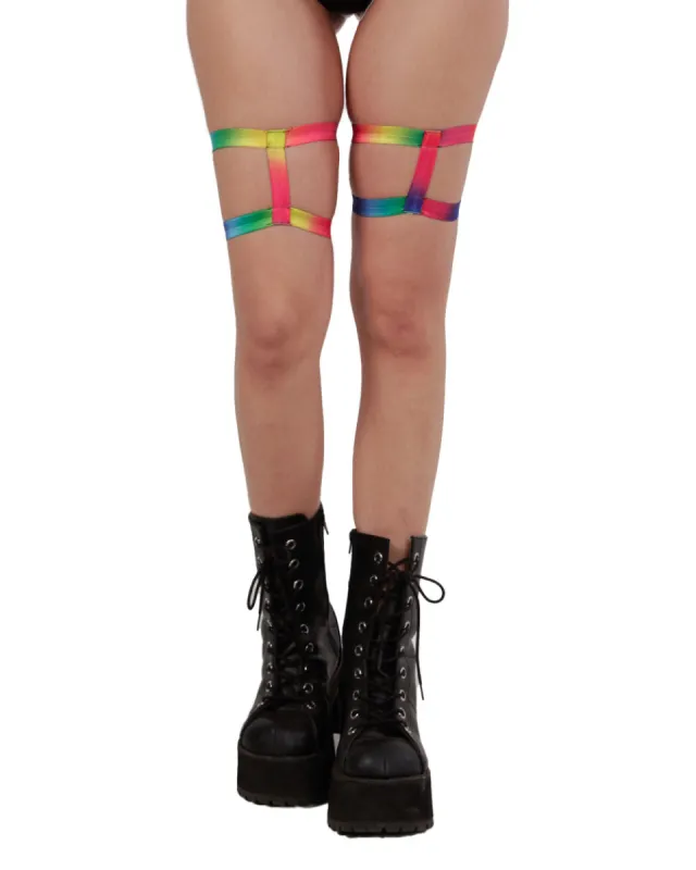 Harness Leg Garters sold by iHeartRaves