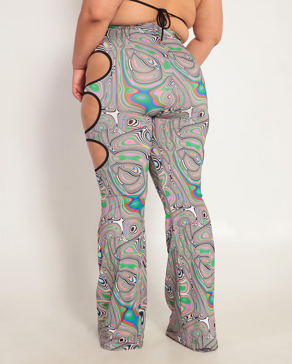 Nostalgia Cutout Bell Bottoms sold by iHeartRaves product image thumbnail 9