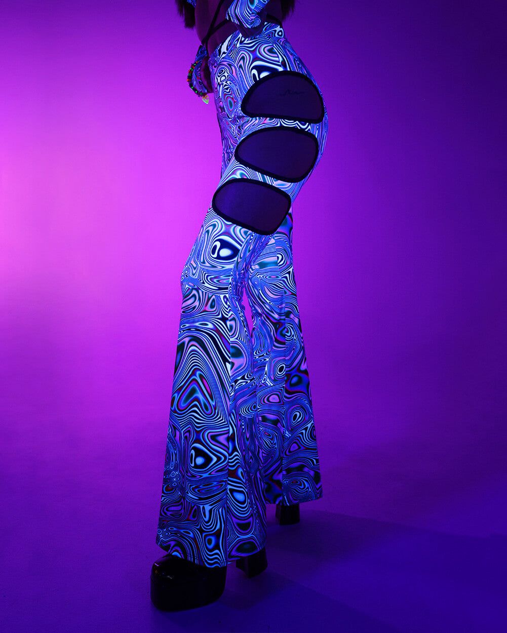 Nostalgia Cutout Bell Bottoms sold by iHeartRaves product image thumbnail 2