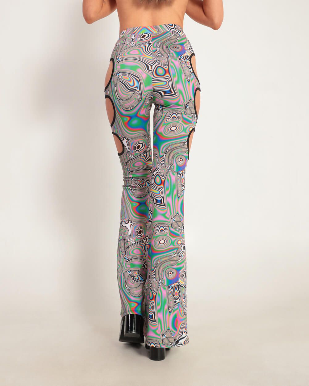 Nostalgia Cutout Bell Bottoms sold by iHeartRaves product image thumbnail 4