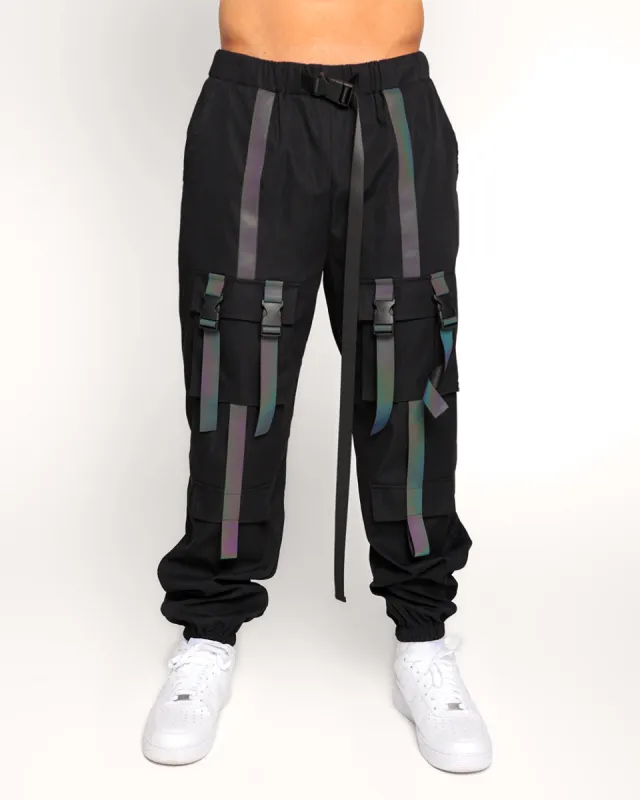 Lightning Fury Rainbow Reflective Joggers sold by iHeartRaves