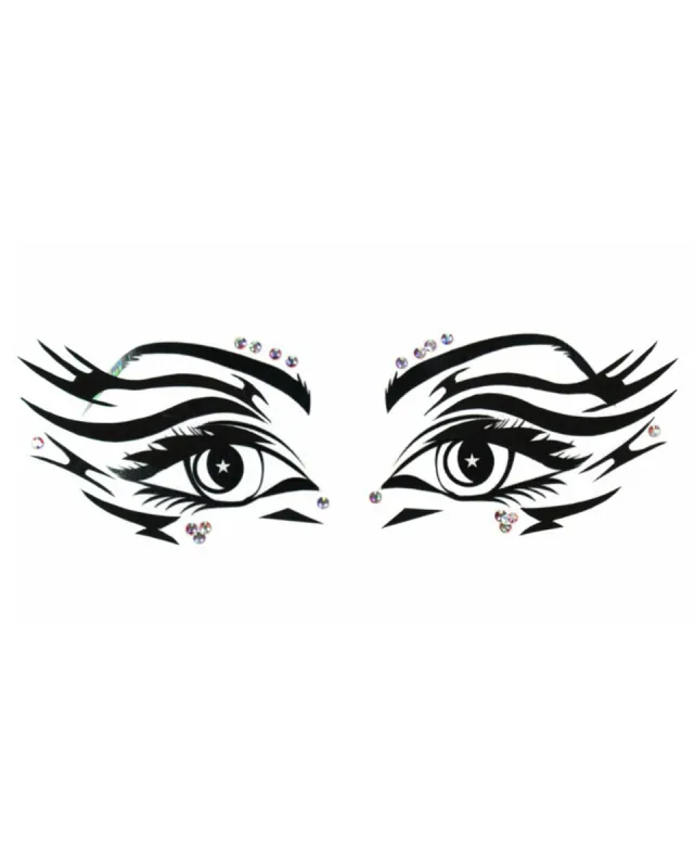 Lunautics  Maneater Face Decals & Jewels sold by iHeartRaves