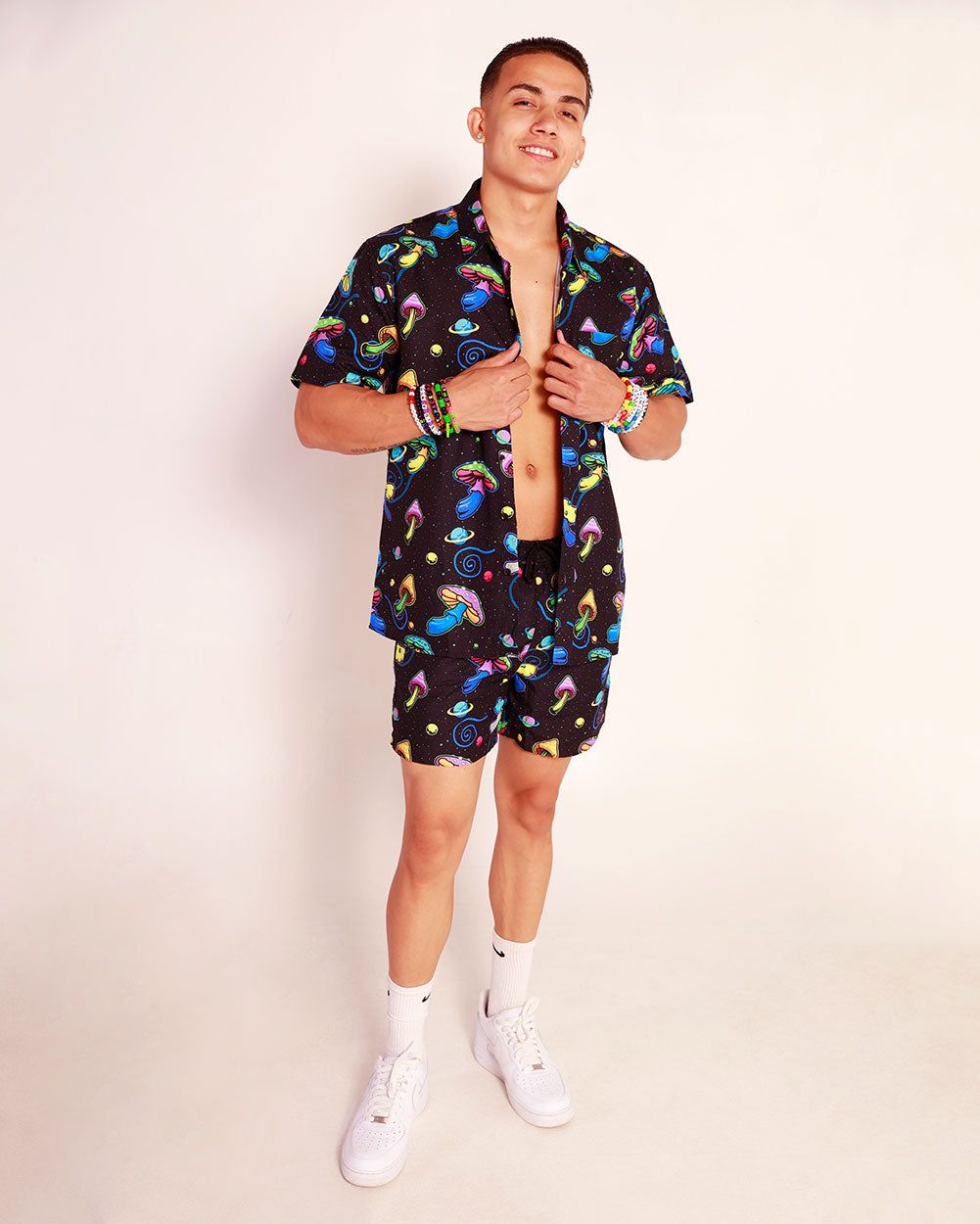 Glowshrooms Men's Shorts sold by iHeartRaves product image thumbnail 3