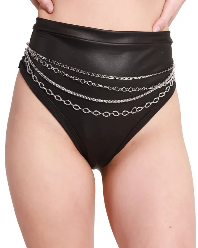 Trippin' on Bling Layered Belly Chain sold by iHeartRaves