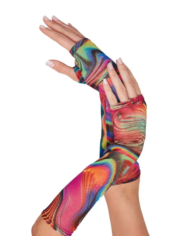 Groovy Gal Mesh Arm Warmers sold by iHeartRaves