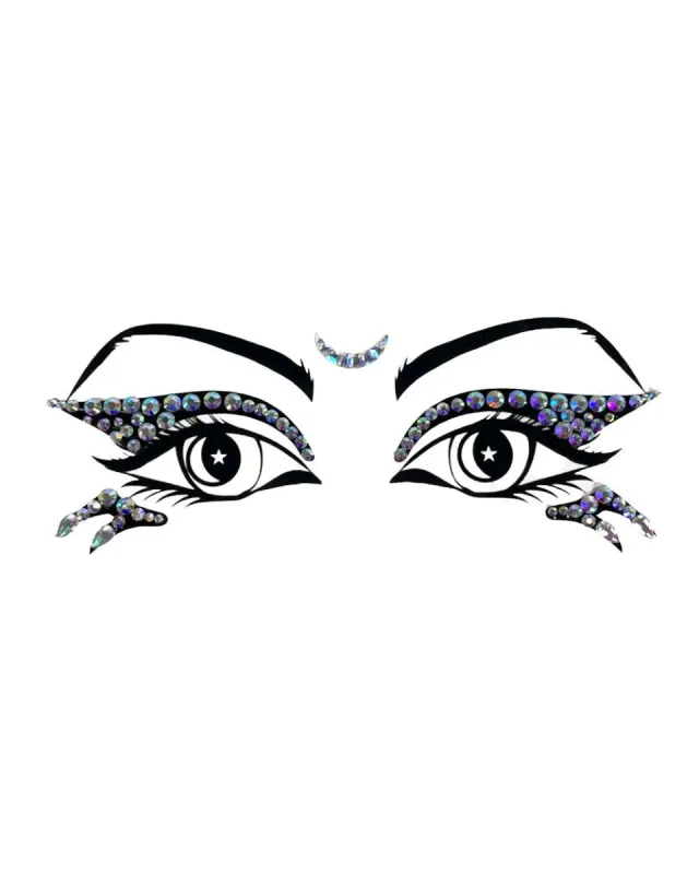 Lunautics Bold AF Iridescent Face Jewels sold by iHeartRaves