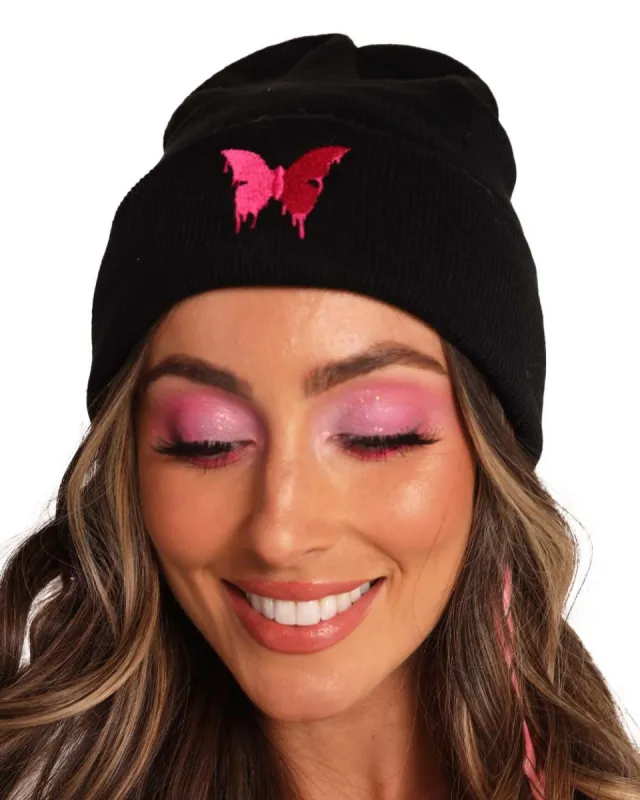 Butterfly Babe Beanie sold by iHeartRaves