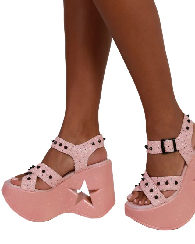 Demonia Pixie Dust Platform Sandals sold by iHeartRaves