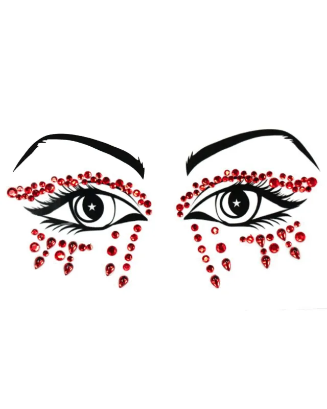 Lunautics  Blood, Sweat & Tears Face Jewels sold by iHeartRaves