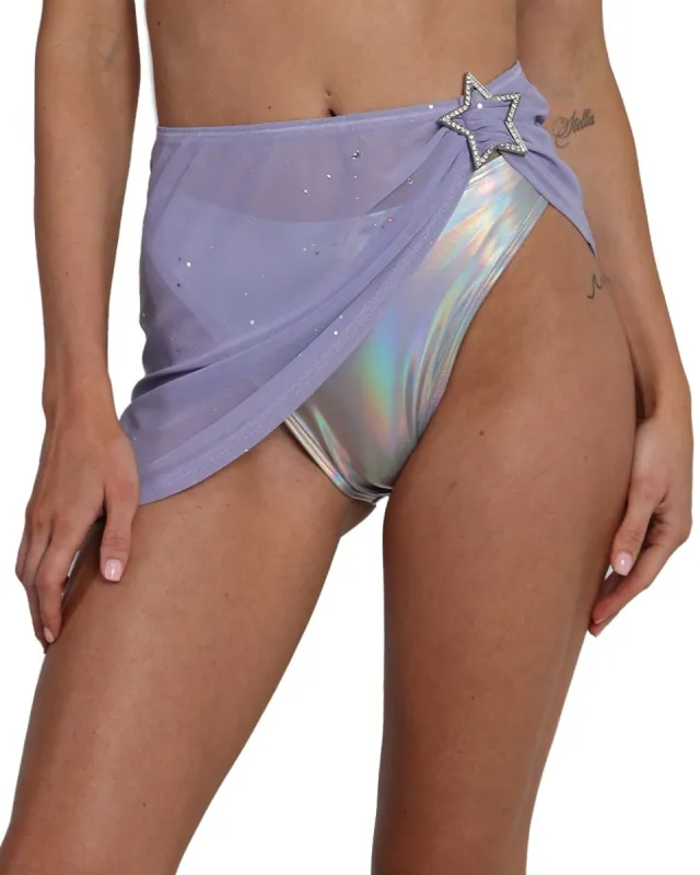 Falling Star Mesh Skirt sold by iHeartRaves