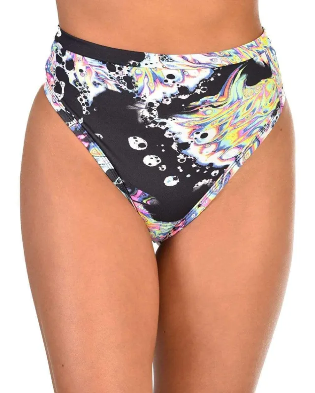 Liquid Tripp Hi-Waisted Thong Booty Shorts sold by iHeartRaves