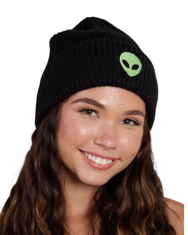 My Fav Alien Ribbed Beanie made by iHeartRaves