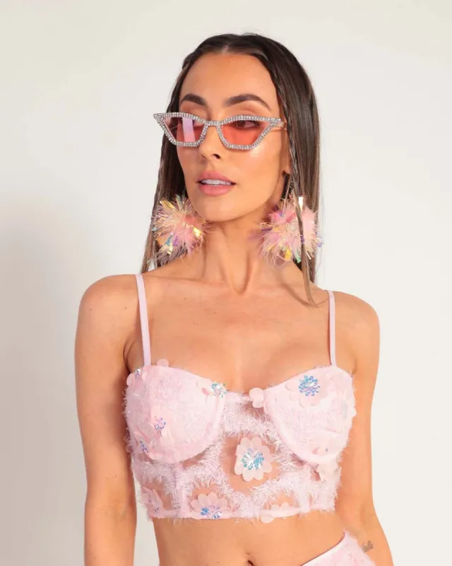 Sweet Petal Strappy Top sold by iHeartRaves