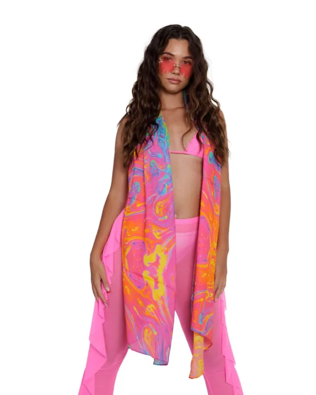 Liquid Rainbow Pashmina sold by iHeartRaves