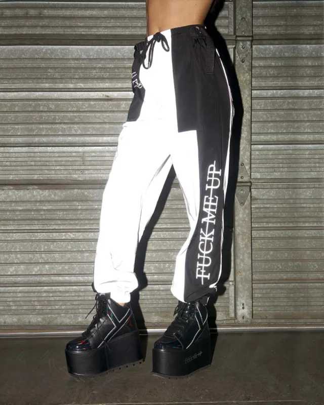 Alison Wonderland x iHR F*ck Me Up Reflective Unisex Joggers sold by iHeartRaves