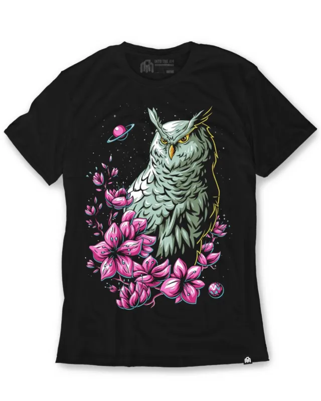 Sakura Owl Tee sold by iHeartRaves