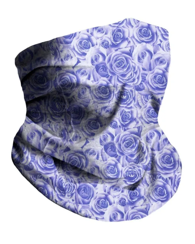 Violet Roses Seamless Mask Bandana sold by iHeartRaves
