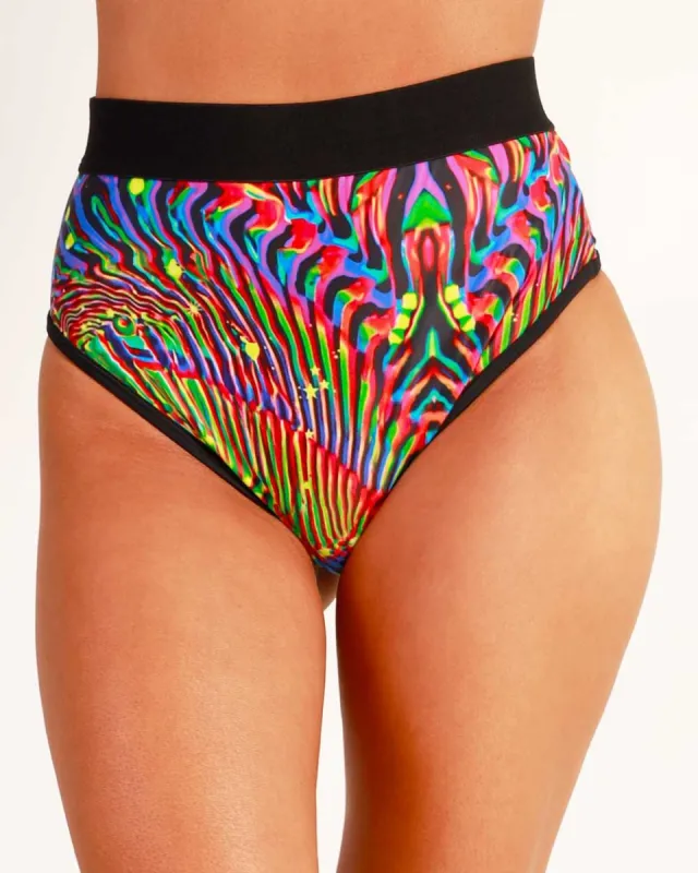 Dreamscape Rainbow Booty Shorts sold by iHeartRaves