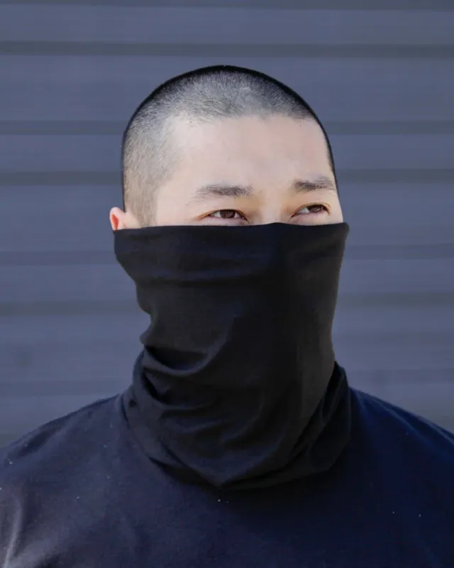 Black Seamless Mask Bandana sold by iHeartRaves