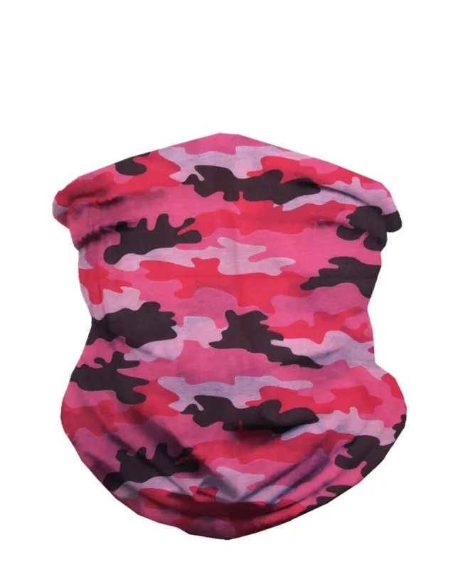 Pink Camo Seamless Mask Bandana sold by iHeartRaves