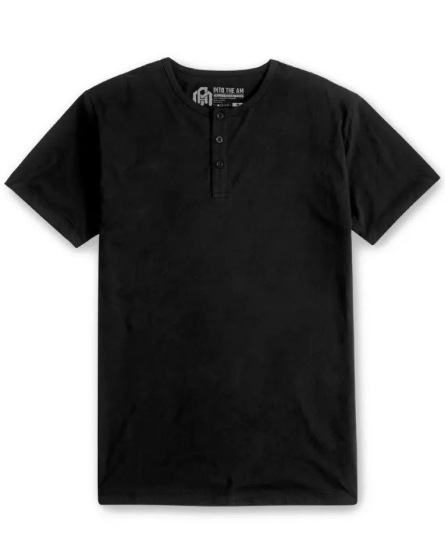 Henley Tee - Non-Branded sold by iHeartRaves