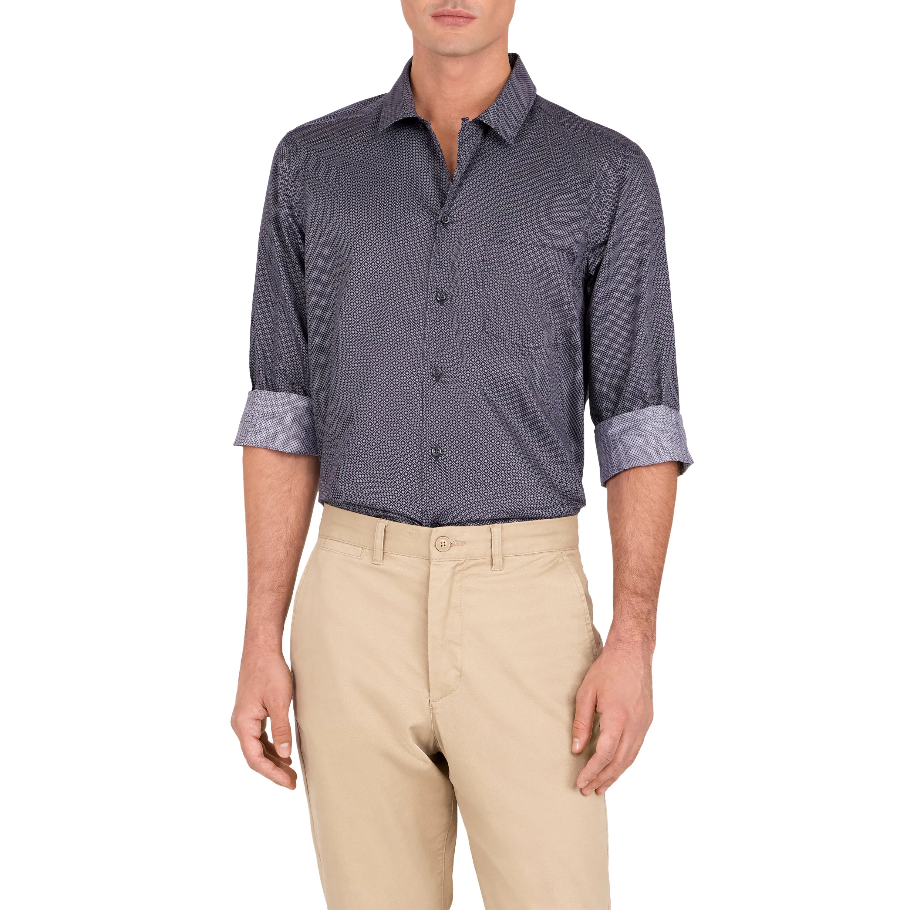 Black Dot Sport Shirt sold by Ike Behar product image thumbnail 2