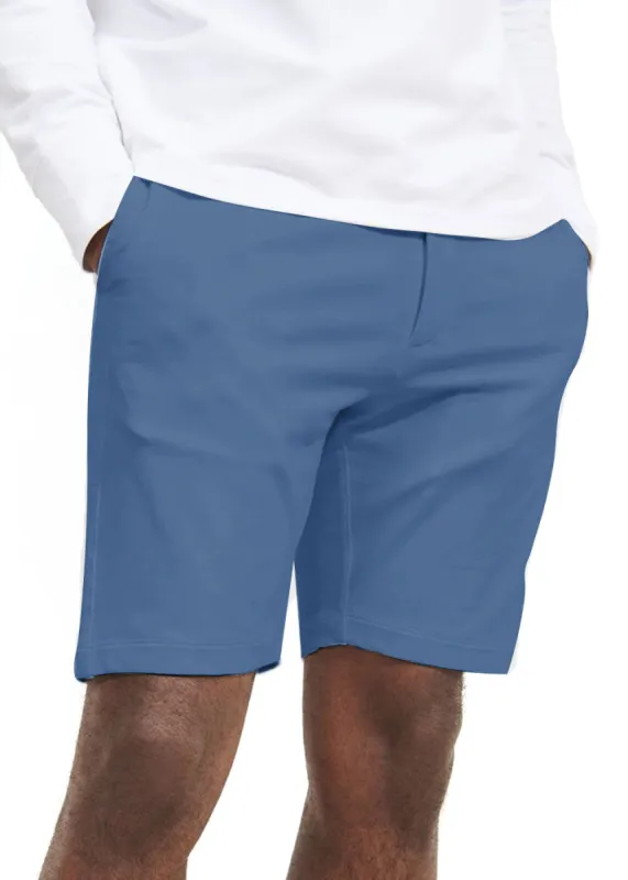 New Blue Terry Shorts sold by Ike Behar
