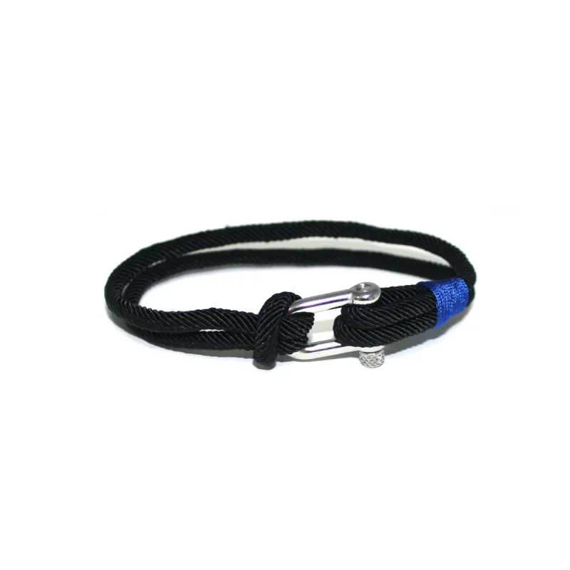 Black Cord Bracelet sold by Ike Behar