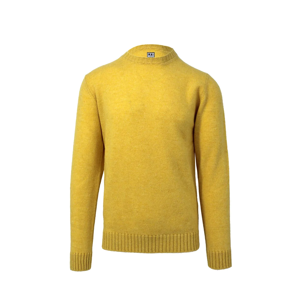 Canary Yellow Crewneck Sweater sold by Ike Behar