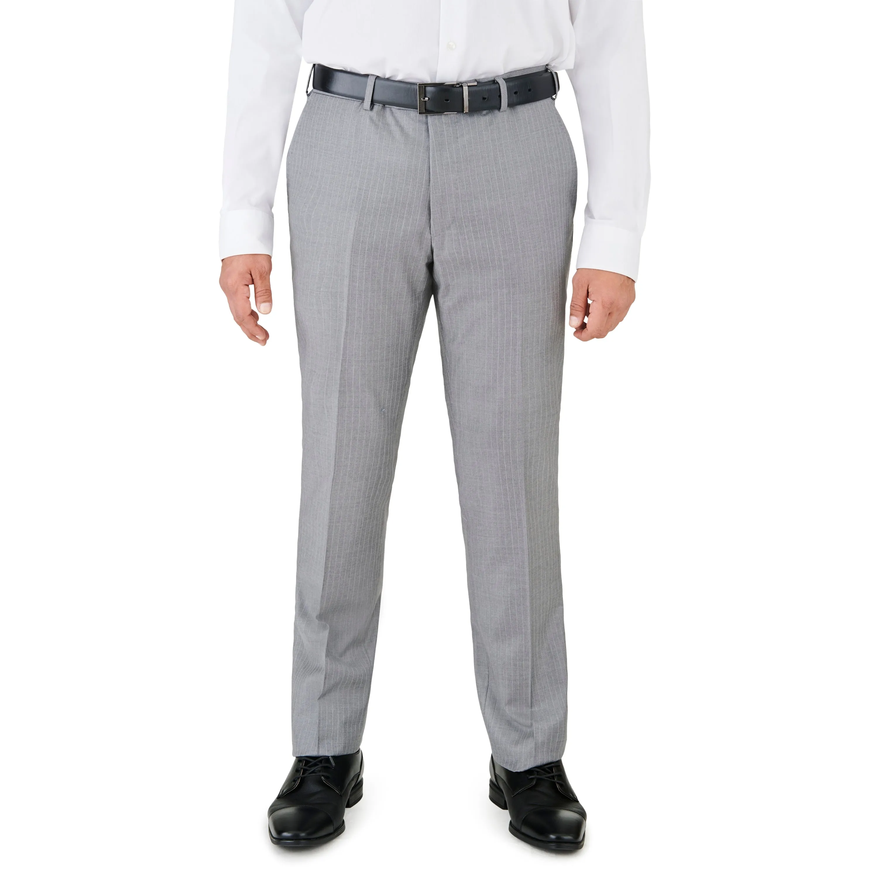 Light Grey Pin Stripe Suit sold by Ike Behar product image thumbnail 5