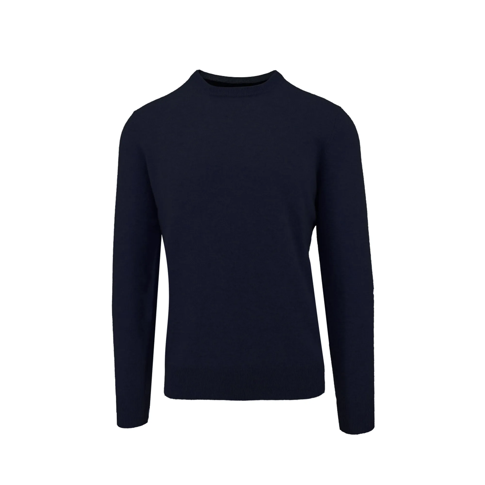 Navy Crewneck Cashmere Sweater sold by Ike Behar