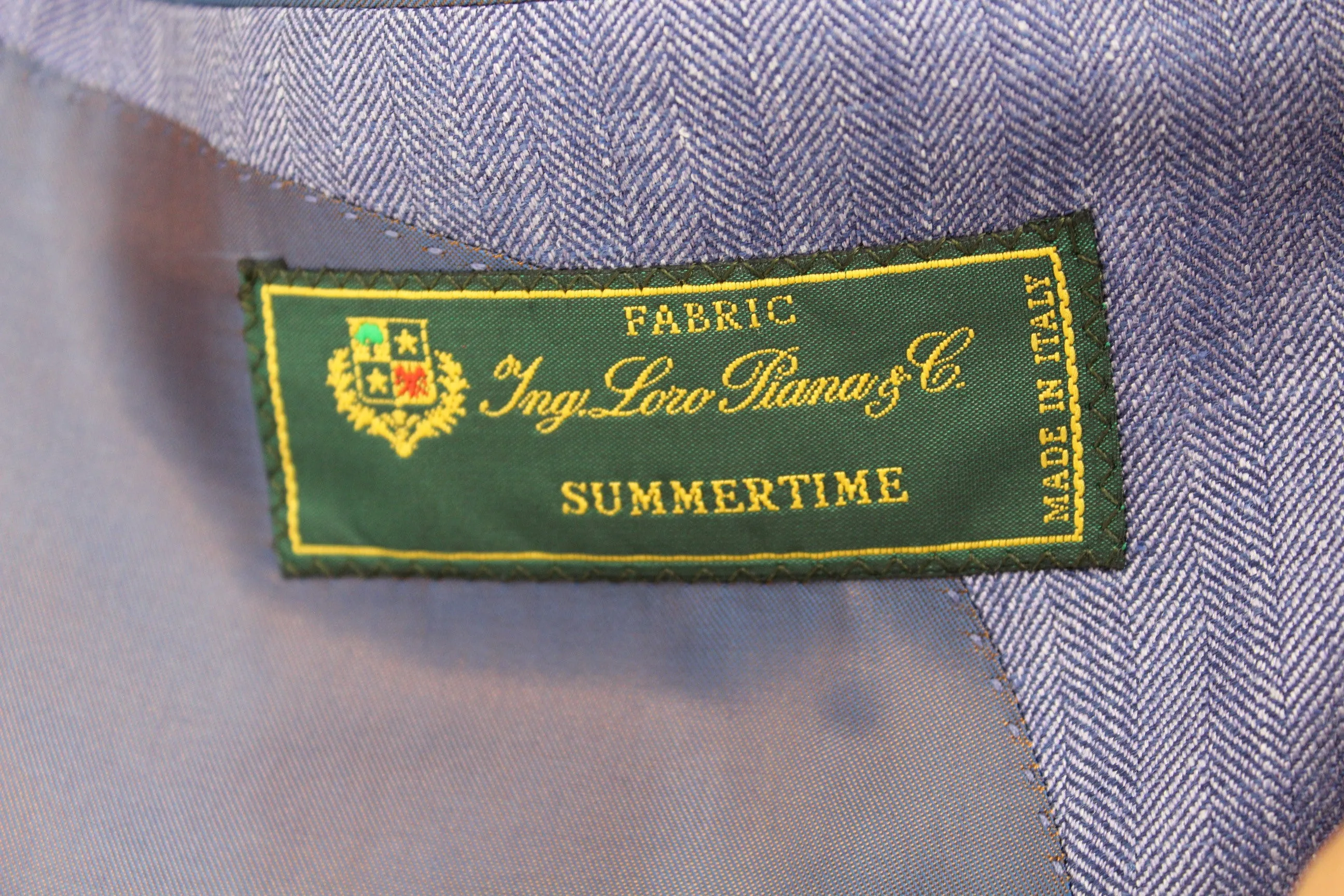 Lavender Chevron Sport Coat sold by Ike Behar product image thumbnail 3