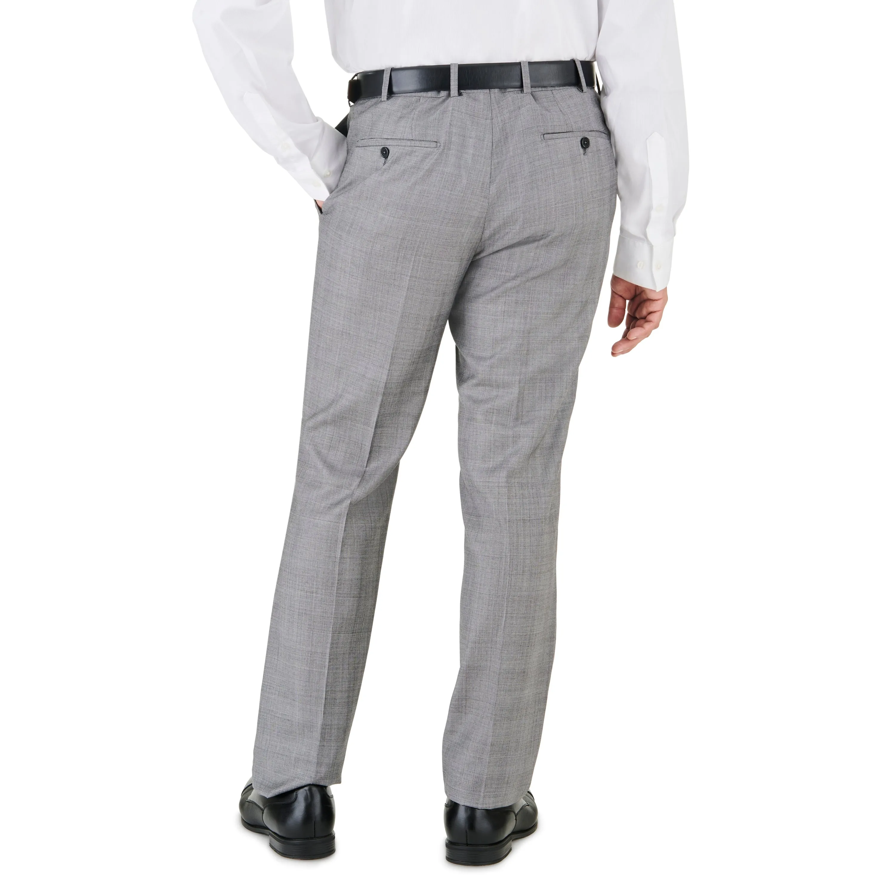 Grey Textured Suit sold by Ike Behar product image thumbnail 5