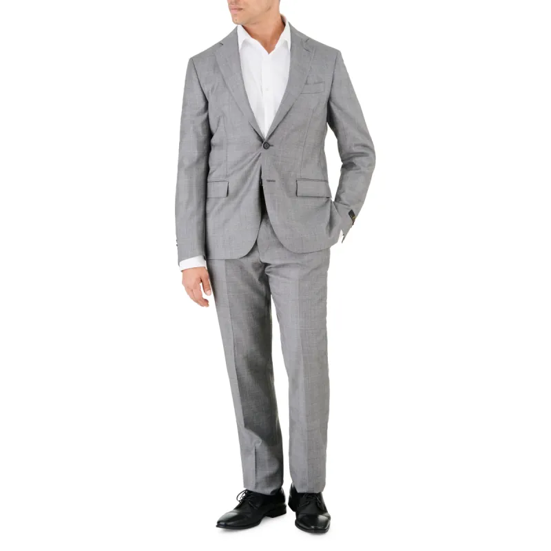 Grey Textured Suit sold by Ike Behar